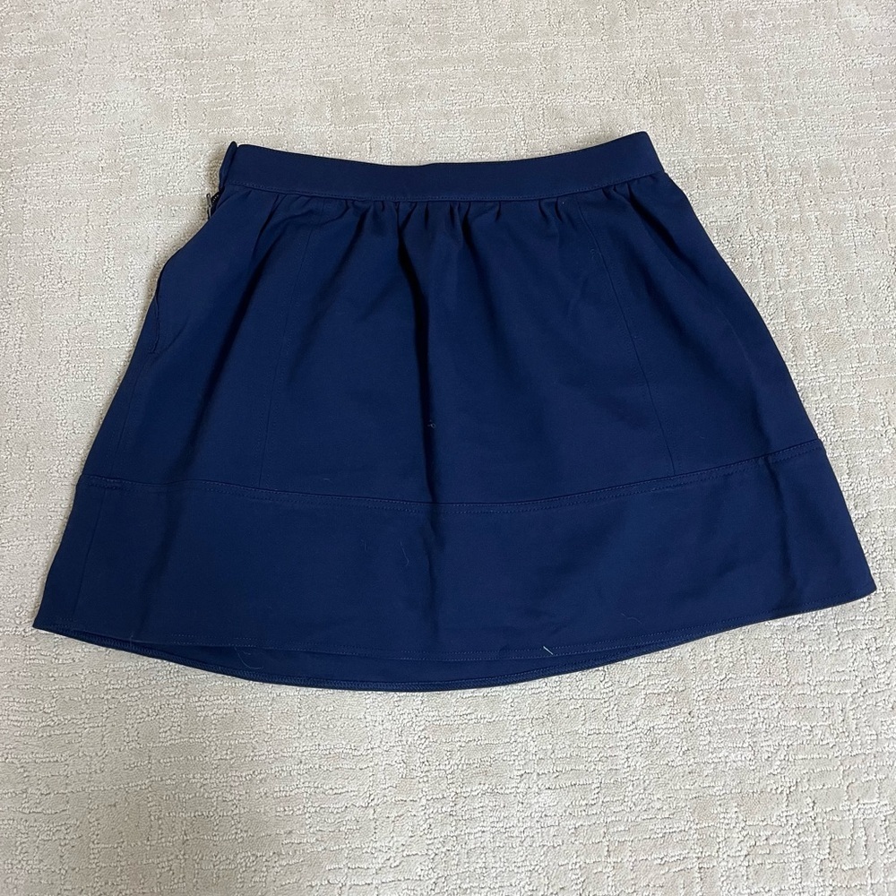 Madewell Navy Blue Women's Skirt size 10 - Picture 3 of 3